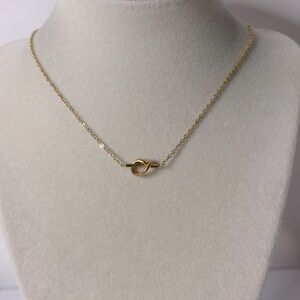 18KGP KNOT NECKLACE
